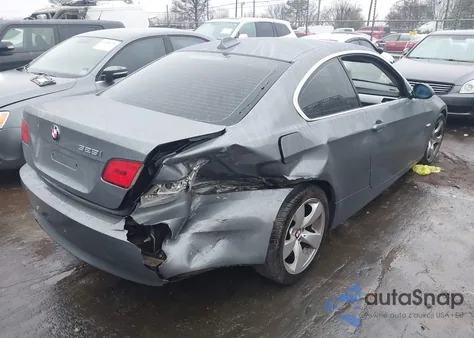 2008 BMW 328I из США, поврежденный, VIN WBAWB33518P135775